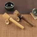 Frusta Matcha artigianale in bambù per i tradizionali rituali del tè