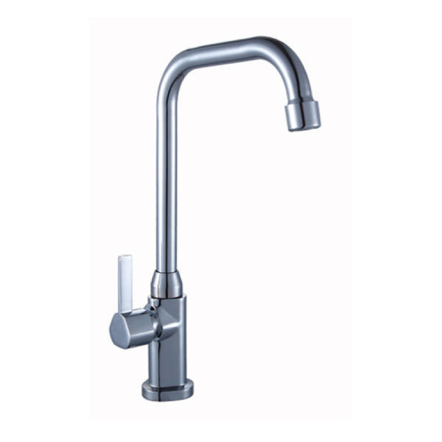 ผู้ผลิตก๊อกเดี่ยว ABS จับน้ำเย็นดาดฟ้าติดครัวเรือนสังกะสีอ่างล้างจาน Faucet