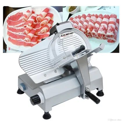 Automatic Horizontal Berkel Style Hand Operated Meat Slicer for Desktop
