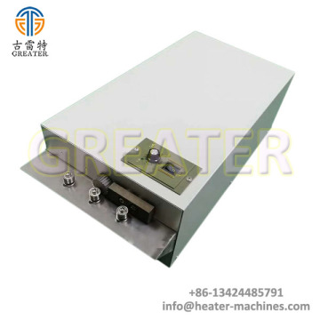 Industrial heater pleating machine