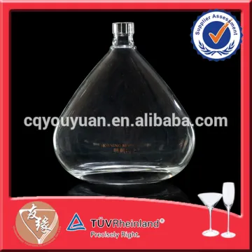 Wholesale High Quality Vodka Wine Glass Bottle Screw Cap