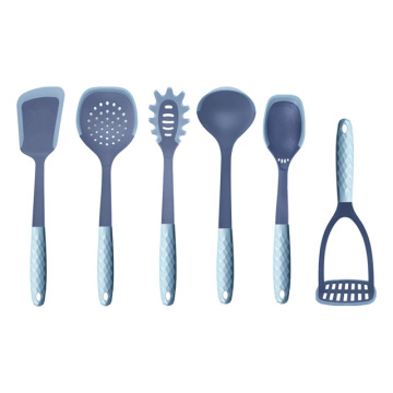 Manufacturer Silicone Turner Soup Ladle Spoon Skimmer Utensil Kitchen Set