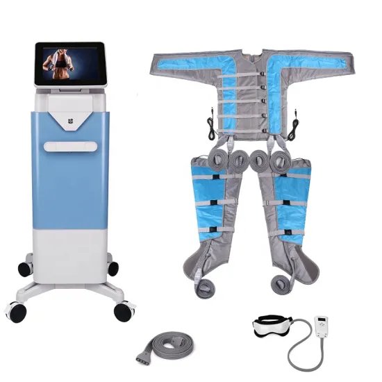Infrared Pressotherapy: 24 Airbags for Circulation, Swelling Reduction, and Lymphatic Drainage Massage