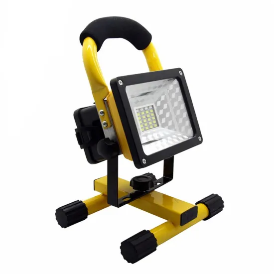 Mobile Phone Charging Floodlight: 5-8 Hours Working Time, 30W Rechargeable LED