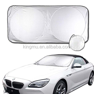 Vendita calda Nylon 170T Polyester Silver Coating UV Proteggi Auto parabrezza Sun Shade