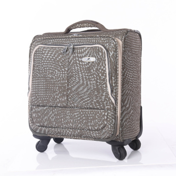 20'' 24''28''' travel trolley PU leather suitcase set