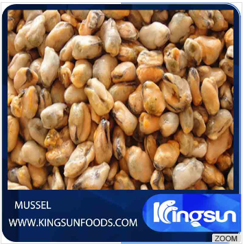IQF Frozen Cooked/Boiled Mussel Meat