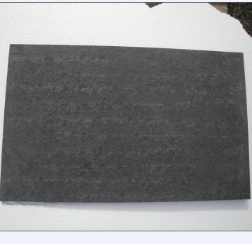 Black Basalt with Brushed and Flamed Surface
