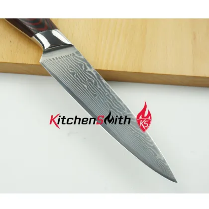 Vegetable Fruit Knife Damascus Blade