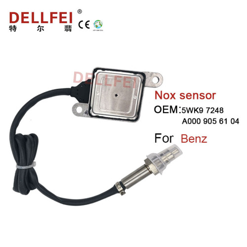 Sensor NOX 5WK9 7248 A0009056104 para Benz