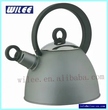 Stainless Steel Gray Whistle Kettle
