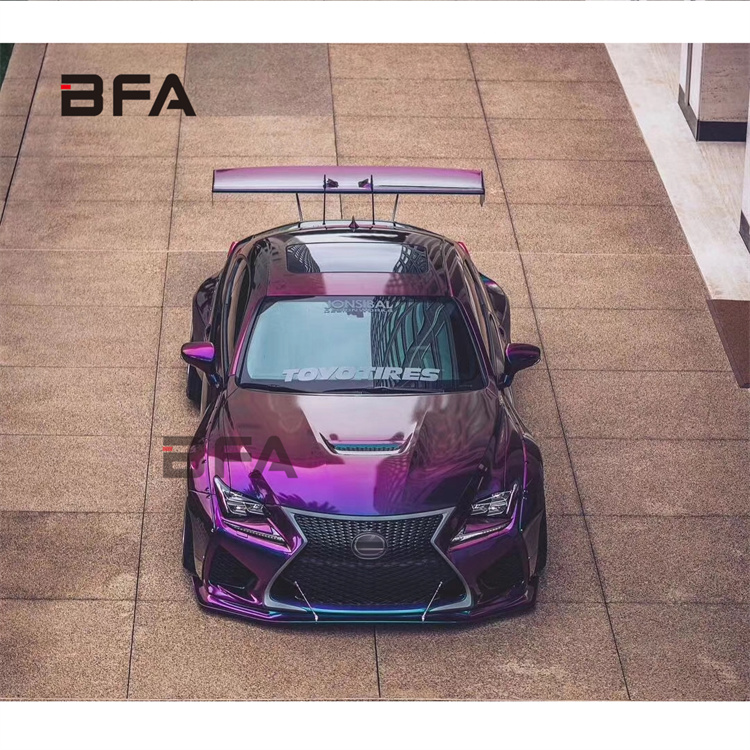 Rocket Rabbit Wide Body Kit For Lexus Rcf: Upgrade And Retrofit Spoiler ...