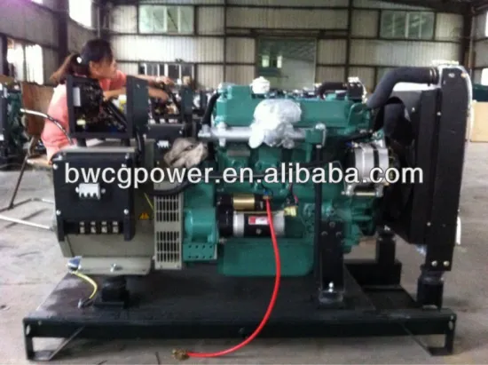 80kW Open Sharjah Diesel Engine Generator