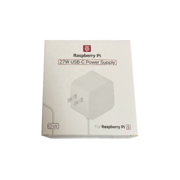 Originele Raspberry Pi 5 27W USB-C-voeding met EU, US, UK-pluggen