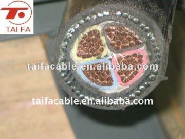 copper wire /XLPE/SWA/PVC cable
