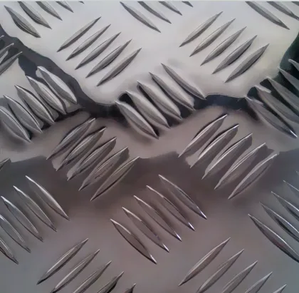 Five bars Aluminum Checkered plate sheet
