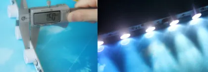 Cree led light bar 9LEDS Lighting Box Strip