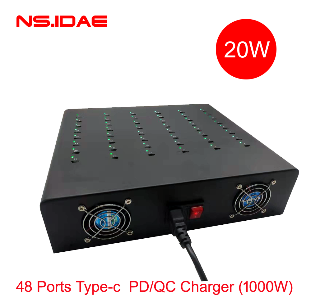 1000W Hochleistungs-Multi-Port-C-Fast-Ladegerät vom Typ C