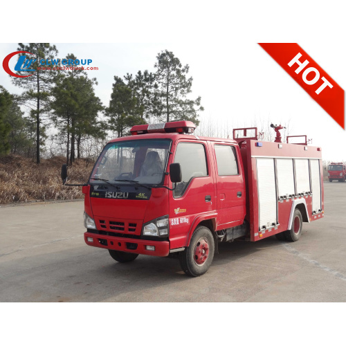 Nuevos camiones de bomberos pequeños ISUZU 1500litres