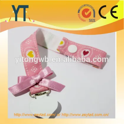 New 2017 Baby Pacifier Holder, 4 Girl Pacifier Clip Bundle, Nuk Soothie Gumdrop MAM Avent