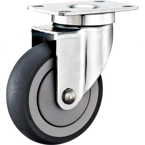 Medium Duty TPR Plate Swivel Caster Wheel