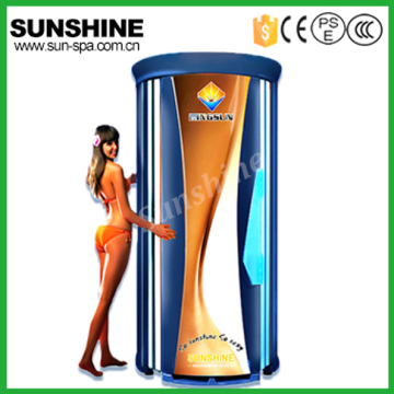 China 52 lamps Solarium / Sunshine Solarium Machine / Stand-up Solarium for sale with Competitive Solarium Prices