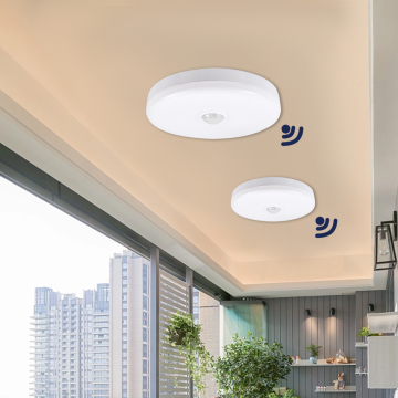 Infrared Induction Light: LED Ceiling Lamp with PIR Sensor