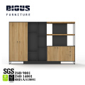 Dious furniture office equipment industrial book file storage drawers cabinet sliding doors wood filing cabinet