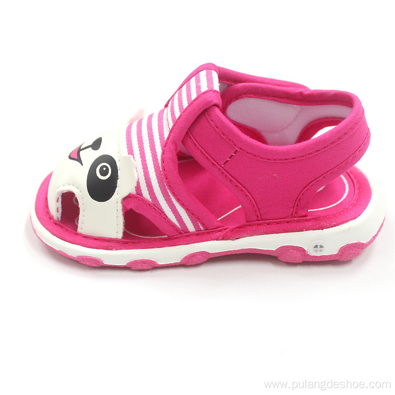 Wholesales baby girls cute sandals with sound