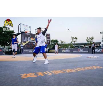 hotsale Enlio FIBA 3X3 Official Basketball Flooring