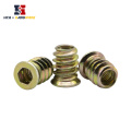 Countersunk Hex Socket Furniture Embedded Nuts