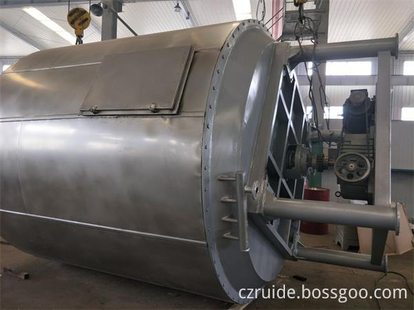Barium Chloride Continuous Plate Vacuum Dryer Machine
