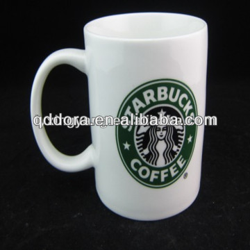 starbucks ceramic blank white coffee mug