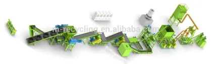 Waste tire recycling machine for rubber crumb/Tire rubber crushing machinery/waste tire recycling machines