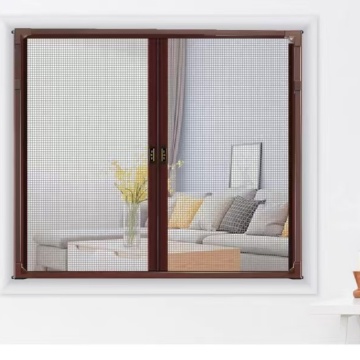 Janela Poliéster Mosquito Net com Kit de fita AFPEN