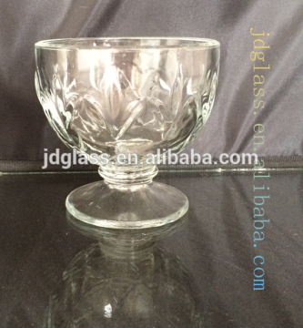 mini white glass Candy Jar