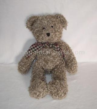 gray teddy bear