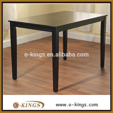 Simple design wooden dining table for restaurant