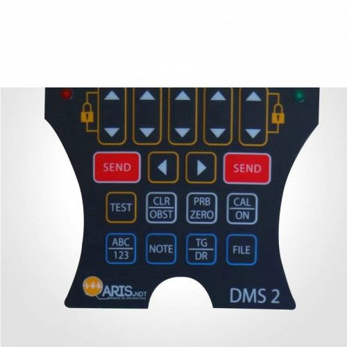 Membrane Switch Panels  embossed button front panel with back adhesive Manufactory