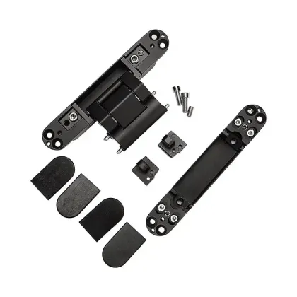 Stainless Steel 3D Adjustable Invisible Door Hinges for Wooden Doors