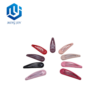 Hot Sale Colorful Dripping Oil Design BB Korean Hair Clips for Girls