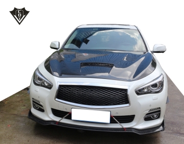 Hochwertige Kohlenstoffhaube für Infinity Q50