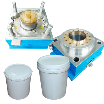 plastic paint bucket mould with lid 20L bucket mould