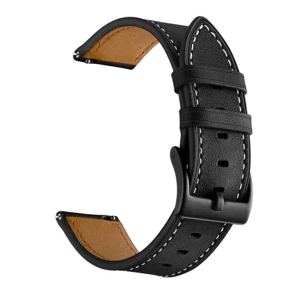 Genuine Leather For Amazfit GTS2 Watchband For Amazfit GTR2 Replacement Wrist Strap Smart Watch Bands accessories