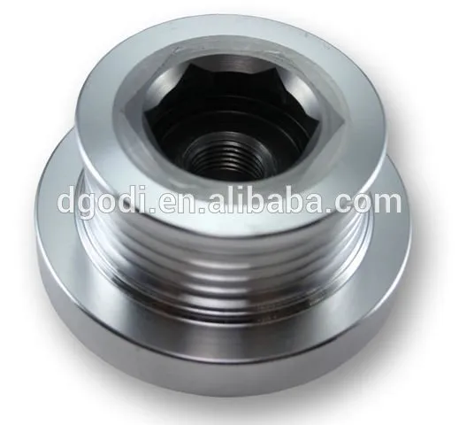 high quality auto clutch alternator pulley from china hardware manufacturer