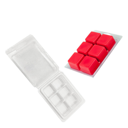 Clear Clamshell Plastic Blister Packaging Wax Melts