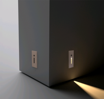 Großhandel 3W -LED -Stieftreppenlicht mit menschlichem Körpersensor
