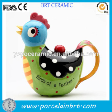Rooster tea pot for easter gift
