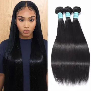 Straight Mink Virgin Hair Brazilian Hair Bundle,Remy 100 Brazilian Human Hair Weave,Virgin Raw Brazilian Cuticle Aligned Hair