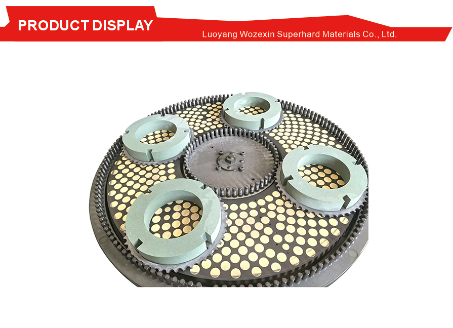 Silicon carbide lapping disc truing wheel